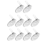 POPETPOP Grattoirs à Fromage Ménagers en Acier Inoxydable 10 Pcs, Outils Cuisine Portables et Polyvalents pour Gelée et Nouilles, Adaptés pour Boutique et Extérieur
