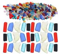 POPETPOP Gravier Daquarium Galets Décoratifs Noirs Petites Pierres pour Aquascaping 0 5 Kg Pierre Naturelle Polie