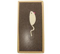 POPETPOP Griffoir D'intérieur pour Chaton Boîte en Carton Jouet à Gratter pour Chats Jouet pour Animaux de Compagnie