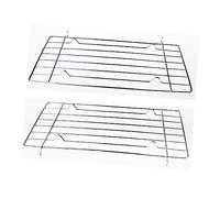 POPETPOP Grillage Métallique Carré pour Barbecue en Fer 25.5x15x1.5 Cm, Facile à Utiliser, Cuisson Uniforme Cuisine Maison et Hôtels