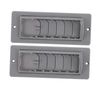 POPETPOP Grille de Climatisation Abs pour Voiture et Camion, 2pcs, Installation Facile, Compatibilité Polyvalente, Sortie D'air pour Tableau de Bord, Ventilation
