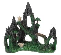 POPETPOP Gros Grand Aquarium décoration d'aquarium Roches artificielles Accessoires de Paysage Accessoires d'aquarium Aquarium rocaille Artificielle Montagne Aquarium décorations