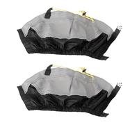 POPETPOP Guêtres D’extérieur Imperméables, Légères, en Nylon Noir, pour | Couleur Aléatoire, Cordon Élastique Haute Densité Réglable, Respirantes et Confortables Fermeture Autour Jambe