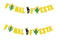 POPETPOP Guirlande à Paillettes Cactus pour Fête Mexicaine Fanion de Carnaval Mexicain Guirlande de Fête à Suspendre Décoration Festive Estivale Accessoire Photo Ambiance Joyeuse 1