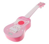 POPETPOP Guitare Plastique Forme de Lapin Instrument de Musique Éducatif Cordes pour Garçon Fille Stimulation de Imagination et Développement des Hobbies