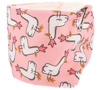 POPETPOP Hamac en Tissu Rose Confortable et Chaud pour Hamster et Petits Animaux, Lit Suspendu pour Cage en Climat Froid, Accessoire Douillet et Pratique