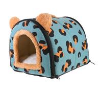 POPETPOP Hamster Bed Hideout Douillet pour Petits Animaux Refuge pour Hamster Chinchilla Et Design Et Portable