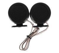 POPETPOP Haut-Parleurs Tweeters Audio 500 W pour Voiture et Camion, Tweeters Compacts Ronds pour Autoradio, Installation Facile pour Système Stéréo