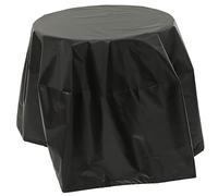 POPETPOP Housse De Barbecue Rond Étanche Et Protection Extérieure pour Grill Gaz Et Foyer Résistante Aux Intempéries avec Protection UV