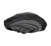 POPETPOP Housse de Casque Imperméable en Tissu Oxford avec Design Élastique pour Casque Vélo Noir, Protection pour Ambiance Estivale Lors Pratique du Vélo