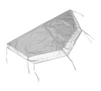 POPETPOP Housse de Parc Solaire Imperméable pour Chien en Tissu Oxford 210d Couverture de Cage Résistante pour Sorties Plage et Voyages en Voiture
