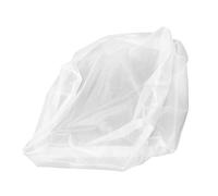 POPETPOP Housse de Pouf de Remplacement en Tissu Blanc pour Canapé et Fauteuil Pouf, Protection du Canapé et Confort Amélioré, pour Salon