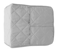 POPETPOP Housse de Protection pour Cafetière Antiprojection avec Poches de Rangement Housse Appareil Électroménager pour Cuisine Lavable et Protection la Poussière Éclaboussures Gris