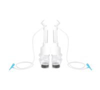 POPETPOP Incubateur à Œufs de Cichlidés 2pcs en Plastique Blanc 50mm Circulation d'eau Douce pour Élevage de Poissons en Aquarium Couleur Aléatoire