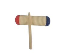 POPETPOP Instrument à Percussion Bois Guiro Shaker pour Garçon Fille Éducatif Musical Sûr et Créatif pour Apprentissage et Développement Sonore