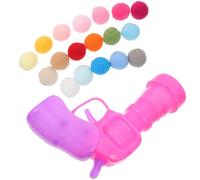 POPETPOP Interactif pour Chat - Lanceur Silencieux 30 Balles en Peluche Élastique Multicolores - Ensemble de Jeu D’Exercice et Balle Chats - Amusant et Taquin pour Animaux de Compagnie