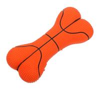 POPETPOP Interactif pour Chien Latex Os à Mâcher avec Couineur pour Petits et Moyens Chiens Stimulation Mentale et Activité Physique Durable et Sûr pour Chiots