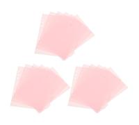 POPETPOP Intercalaires à Onglets Détachables en PP Rose Macaron 6 Onglets pour Classeurs A5 à 6 Anneaux Lot de 3 sets de Sets de 6 Feuilles Intercalaires Réutilisables pour Organisation