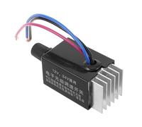 POPETPOP Interrupteur Variateur de Vitesse 12V/24V pour Ventilateur Électrique de Voiture et Camion Contrôleur à Dissipation Thermique Thermostat Numérique Compatible Radiateur et