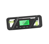 POPETPOP Jauge Angle Numérique avec Niveau à Bulle Mesureur d'Angle et Inclinomètre Multifonction Mesure Précise des Angles et Pentes Outil Portable pour Bricolage Automobile et