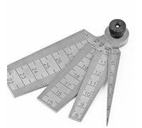 POPETPOP Jauge Conique en Acier Inoxydable 4pcs pour Soudeur, sans Bavure, Facile à Lire, pour Mesure de Cylindres Précision et Durabilité