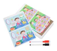 POPETPOP Jeu de Cartes Éducatives pour Garçon et Filles 3-4 Ans - Cartes en Papier Colorées « Trouve Les Différences » - Jeu D’entraînement Cognitif Interactif pour Développement