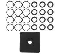 POPETPOP Jeu De De Boucle Pour Outils Pneumatiques Anneaux De Retenue Pour Clé Anneaux De Clé À Chocs Anneau De Retenue De Rechange Torique Pour Anneau De