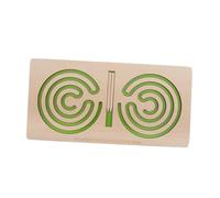 POPETPOP Jeu de Plateau Bois Labyrinthe pour Garçon Fille Éducatif Main Œil pour Développement des Habiletés Motrices Fines et Stimulation Cérébrale Bilatérale Outil Dapprentissage Précoce