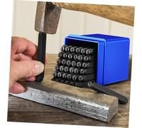 POPETPOP Jeu de Poinçons Lettres et Chiffres pour Marquage Outils Durables Acier Au pour Métallurgie Bricolage et Gravure Artistique