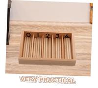 POPETPOP Jeu Éducatif Mathématique Montessori Boîte à Fuseaux Cartes Stimule Intérêt pour Mathématiques Développe Raisonnement et Imagination pour Garçon et Filles et Parents à la Maison