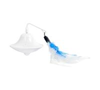 POPETPOP Jouets Électriques pour Chats Auto-occupants Plateau Tournant pour Chaton Jouet Robuste Résistant Aux Chutes Et Aux Rayures Et Ludique