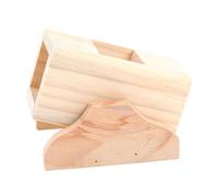 POPETPOP Jouets en Bois pour Hamsters Boîtes À Bascule Aire De Jeux pour Hamsters Divertissement Sûr