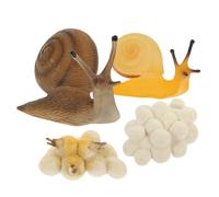 POPETPOP Jouets Escargot De Croissance Modèles Escargots Animés Jouets Simulés Éducatifs