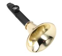 POPETPOP Kazoo en Métal Noir Portable pour Guitare et Ukulélé, avec | ABS et Métal, Forme Trompette Légère, Soutien D’accompagnement, pour Débutants, Professeurs, Rue et Fêtes
