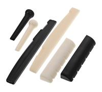 POPETPOP Kit Accessoires pour Guitare Acoustique avec Pins de Chevalet Outil de Retrait Sillet et pour Entretien de Guitare