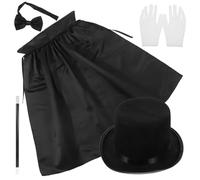 POPETPOP Kit Cosplay Enquêteur et Magicien Léger et Plastique pour Fêtes à Thème Carnaval et Jeux de Rôle