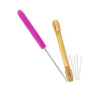 POPETPOP Kit D'aiguilles à Enraciner pour Poupées, Outils de Coiffure Compacts et Faciles à Ranger, Adaptés aux Projets DIY et Restauration de Perruques pour Garçon et Couleur Aléatoire
