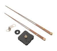 POPETPOP Kit D'aiguilles et Mécanisme Horloge Grosse Aiguille Mécanisme de Remplacement Haute Torsion en Plastique et Fer pour Horloge Murale Élégante et Solide