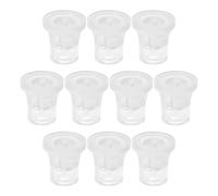 POPETPOP Kit de 10 Vis et Écrous en Plastique Transparent 14X14Mm Supports Déportés et Entretoises pour Montage Panneau Matériel de Fixation Polyvalent pour Bricolage et Affichage