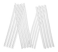 POPETPOP Kit de 16 Protège-Bagues Invisibles en Silicone Transparent Ajusteur de Taille de Bague 4 Modèles Entretoises Confortables pour Bagues Féminines