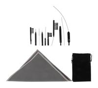 POPETPOP Kit de Nettoyage pour Appareils Auditifs Comprenant Brosse Tubulaire et Outils Pratiques pour Élimination du Cérumen, Adapté Nettoyage des Appareils Auditifs en Usage Quotidien