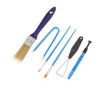 POPETPOP Kit de Nettoyage pour Clavier avec Extracteur de Touches Brosse de Nettoyage et Stylo Lubrifiant pour Appareils Électroniques