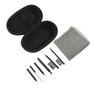POPETPOP Kit de Nettoyage Professionnel pour Appareils Auditifs avec Brosse Cire Tige Aération et Tournevis Entretien Pratique pour Prothèses Auditives et Bouchons Couleur Aléatoire
