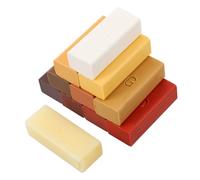 POPETPOP Kit de Réparation Cire Parquet Flottant et Meubles Bloc de Cire Paraffine Retouche Rayures Bois Facile à Utiliser pour Restauration Sols et Mobilier