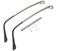 POPETPOP Kit de Réparation Lunettes Vis à Lunettes Gunmetal Tournevis Inclus Pièces de Rechange Confortables et Compatibles pour Entretien et Réparation Optique Style Plusieurs styles