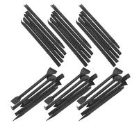 POPETPOP Kit de Réparation Plastique 50pcs Outils de Levier Informatique Solide et Bords Finement Polis pour Réparations Mobiles et Tablettes Une Boîte Compacte Noire