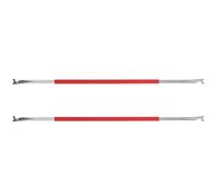 POPETPOP Kit de Réparation pour Saxophone et Clarinette Double Tête, Outil Portable en Métal et Plastique Rouge, pour Maintenance Lors D'événements Musicaux