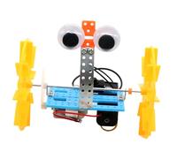 POPETPOP Kit DIY Robot Voiture Équilibrée Science Expérimentale Éducatif pour Garçon Fille et Adolescents Montage Facile et Réutilisable Matériaux sans Développement Motricité Fine et
