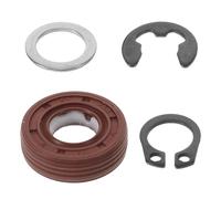 POPETPOP Kit Joint D'étanchéité pour Machine Rondelle Plate en Acier Inoxydable et Clip E en Acier Ressort, Utilisation Stable en Cuisson Maison