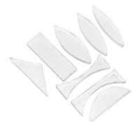 POPETPOP Kit Optique Éducatif Acrylique Lentilles Convexes et Concaves Durables pour Expérience Physique Matériel de Laboratoire et Enseignement Scolaire